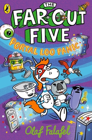 Falafel, Olaf. The Far-Out Five: Portal Loo Panic. Penguin Books Ltd (UK), 2026.