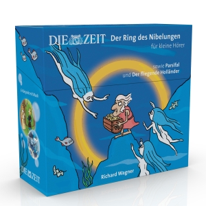 Box Der Ring des Nibelungen für kleine Hörer, sowie Parsifal und Der fliegende Holländer (Die ZEIT-Edition) - 6 Hörspiele mit Musik. Amor Verlag GmbH, 2019.