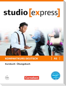 studio express A1 - Kurs- und Übungsbuch mit Audios online