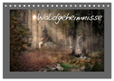 Waldgeheimnisse (Tischkalender 2025 DIN A5 quer), CALVENDO Monatskalender