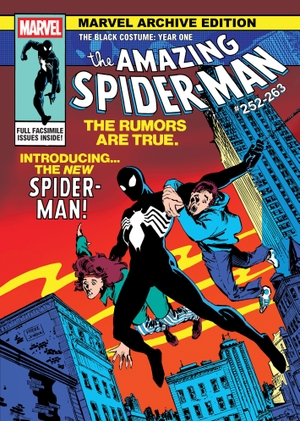 Defalco, Tom / Marvel Various. Marvel Archive Edition: Amazing Spider-Man - The Black Costume: Year One Gallery Edition Ron Frenz Original First Issue Cover. Marvel, 2025.