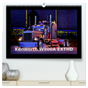 Kenworth W900A EXTHD (hochwertiger Premium Wandkalender 2024 DIN A2 quer), Kunstdruck in Hochglanz