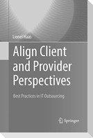 Align Client and Provider Perspectives