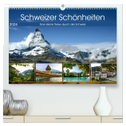 Schweizer Schönheiten (hochwertiger Premium Wandkalender 2024 DIN A2 quer), Kunstdruck in Hochglanz