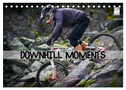 Downhill Moments (Tischkalender 2025 DIN A5 quer), CALVENDO Monatskalender