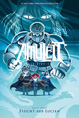 Kibuishi, Kazu. Amulett #6 - Flucht aus Lucien. Adrian Wimmelbuchverlag, 2021.