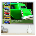 PLYMOUTH - Best of Station Wagons (hochwertiger Premium Wandkalender 2024 DIN A2 quer), Kunstdruck in Hochglanz