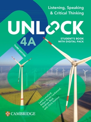 Lansford, Lewis / Brinks Lockwood, Robyn et al. Unlock Level 4a Listening, Speaking and Critical Thinking Student's Book with Digital Pack. Cambridge University Press & Assessment, 2025.