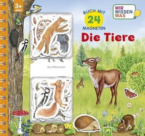 Teller, Laura. Magnetbuch Die Tiere - mit 24 Magneten - Spielspaß für Kinder ab 3 Jahren. Schwager und Steinlein, 2026.