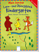 Mein bunter Lern- und Übungsblock Kindergarten. Malen, Rätseln und Verstehen
