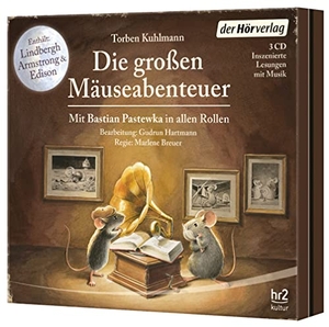 Kuhlmann, Torben. Die großen Mäuseabenteuer - Lindbergh - Armstrong - Edison. Hoerverlag DHV Der, 2020.
