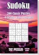 Sudoku 200 Classic Puzzles - Volume 8