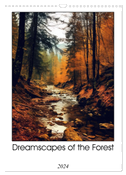 Dreamscapes of the Forest (Wall Calendar 2024 DIN A3 portrait), CALVENDO 12 Month Wall Calendar