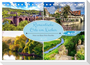 Romantische Orte am Neckar (Tischkalender 2025 DIN A5 quer), CALVENDO Monatskalender