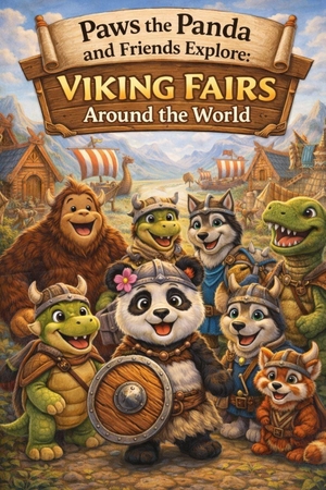 Reeve / Samanthya Schwager. Paws the Panda and Friends Explore - Viking Fairs Around the World. Paws the Panda, 2026.
