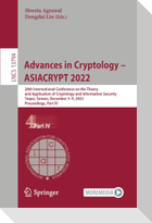 Advances in Cryptology ¿ ASIACRYPT 2022