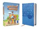 Nirv, Question and Answer Bible for Kids, Leathersoft, Blue, Comfort Print