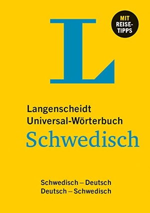 Langenscheidt Universal-Wörterbuch Schwedisch - Schwedisch - Deutsch / Deutsch - Schwedisch mit Reisetipps. Langenscheidt bei PONS, 2023.