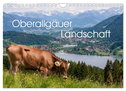 Oberallgäuer Landschaft (Wandkalender 2024 DIN A4 quer), CALVENDO Monatskalender