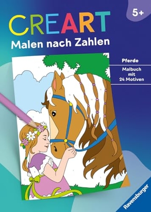 CreArt Malen nach Zahlen ab 5: Pferde. Ravensburger Verlag, 2024.