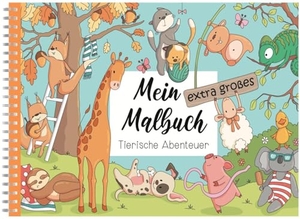 Alexander, Christoph. Mein extra großes Malbuch - Tierisches Malvergnügen im riesigen A3-Format - doppelter Platz für deine buntesten Ideen! Perfekt als Geschenk für kleine Künstler*innen!. NOVA MD, 2024.