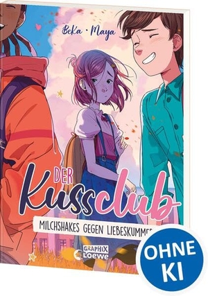 Beka. Der Kuss Club (Band 2) - Milchshakes gegen Liebeskummer - Die beliebte Comicbuch-Reihe jetzt als preiswerte Broschurausgabe - Für Pre-Teens ab 10 Jahren. Loewe Verlag GmbH, 2026.