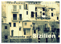 Momente auf Sizilien (Tischkalender 2024 DIN A5 quer), CALVENDO Monatskalender