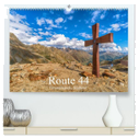 Route 44. Timmelsjoch, Südtirol (hochwertiger Premium Wandkalender 2024 DIN A2 quer), Kunstdruck in Hochglanz