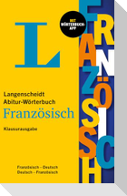 Langenscheidt Abitur-Wörterbuch Französisch Klausurausgabe