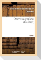 Oeuvres Completes. Tome 1