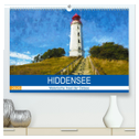 Hiddensee - Malerische Insel der Ostsee (hochwertiger Premium Wandkalender 2025 DIN A2 quer), Kunstdruck in Hochglanz