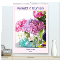 Verliebt in Blumen (hochwertiger Premium Wandkalender 2024 DIN A2 hoch), Kunstdruck in Hochglanz