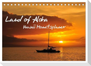 Land of Aloha - Hawaii Monatsplaner (Tischkalender 2024 DIN A5 quer), CALVENDO Monatskalender