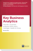 Key Business Analytics, Travel Edition