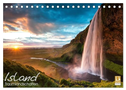 ISLAND - Traumlandschaften (Tischkalender 2025 DIN A5 quer), CALVENDO Monatskalender
