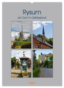 Rysum, ein Dorf in Ostfriesland (Wandkalender 2025 DIN A2 hoch), CALVENDO Monatskalender