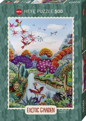 Bartolini, Marie Amalia. Plant Paradise Puzzle 500 Teile. Heye Puzzle, 2021.