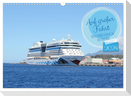 Auf großer Fahrt - Kreuzfahrtschiffe in der Karibik (Wandkalender 2024 DIN A3 quer), CALVENDO Monatskalender