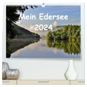 Mein Edersee 2024 (hochwertiger Premium Wandkalender 2024 DIN A2 quer), Kunstdruck in Hochglanz