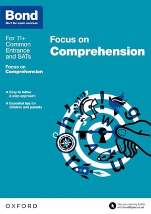 Bond 11 / Michellejoy Hughes. Bond 11+: English: Focus on Comprehension (for GL Assessment & other 11 plus exams) - 9-11 years. Oxford University Press, 2015.