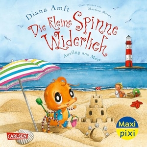 Amft, Diana. Maxi Pixi 475: VE 5: Die kleine Spinne Widerlich: Ausflug ans Meer (5 Exemplare). Carlsen Verlag GmbH, 2025.