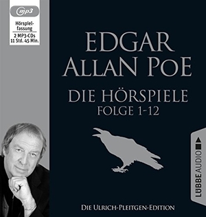 Poe, Edgar Allan. Die Hörspiele - Folge 1-12 - Die Ulrich-Pleitgen-Edition. Lübbe Audio, 2018.