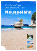 Erlebe mit mir die Nordinsel von Neuseeland (Wandkalender 2024 DIN A3 hoch), CALVENDO Monatskalender