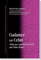 Gadamer on Celan
