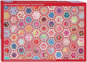 Fassett, Kaffe. Kaffe Fassett's Fabulous Florals Quilt Jigsaw Puzzle for Adults - 1000 Pieces, Dimensions 29.5 X 19.7. C&T Publishing, 2021.