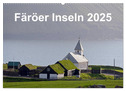 Färöer Inseln 2025 (Wandkalender 2025 DIN A2 quer), CALVENDO Monatskalender