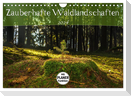 Zauberhafte Waldlandschaften (Wandkalender 2024 DIN A4 quer), CALVENDO Monatskalender