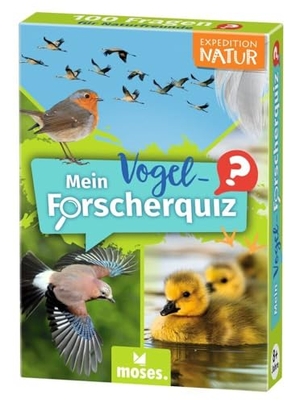 Stütze, Annett / Britta Vorbach. Expedition Natur Mein Vogel-Forscherquiz. moses. Verlag GmbH, 2024.