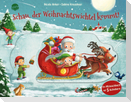 Schau, der Weihnachtswichtel kommt!