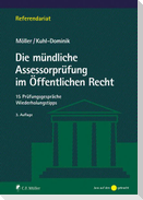 Die mündliche Assessorprüfung im Öffentlichen Recht